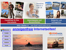 Tablet Screenshot of bildundkarten.de